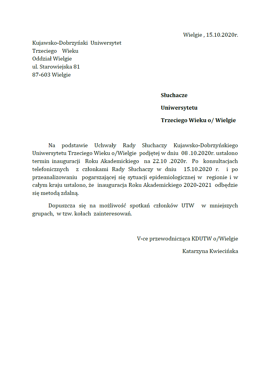 List do Słuchaczy UTW tekst alternatywny powyżej