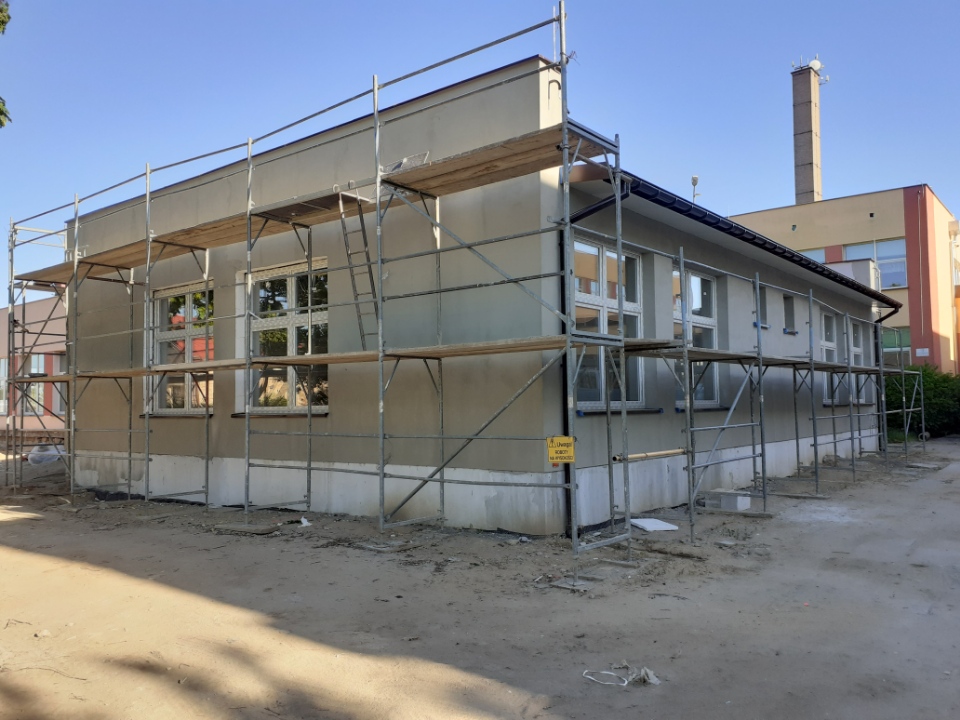 Przebudowa z rozbudową przedszkola w ZPO Wielgie