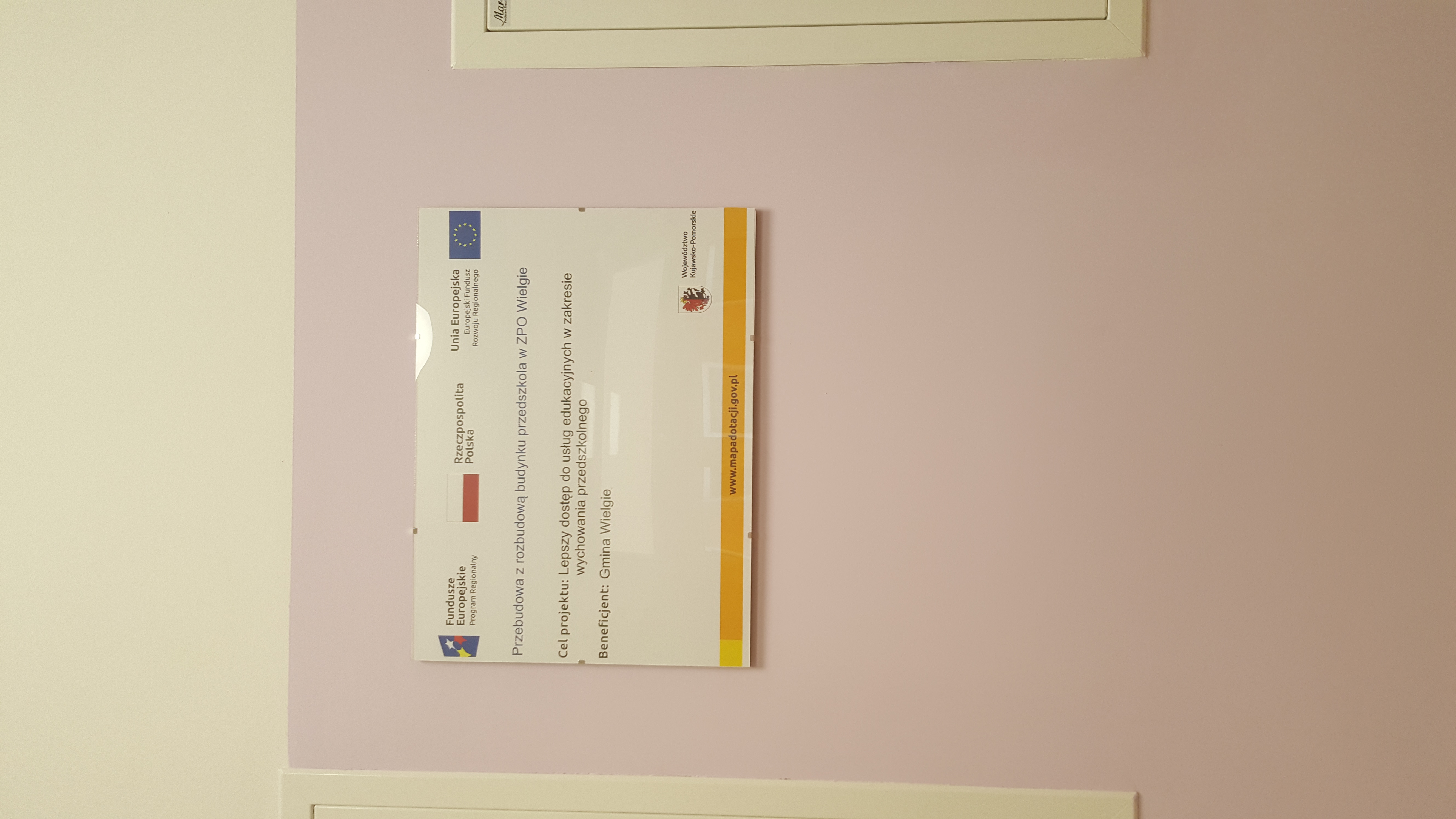 Tablica informacyjna o projekcie