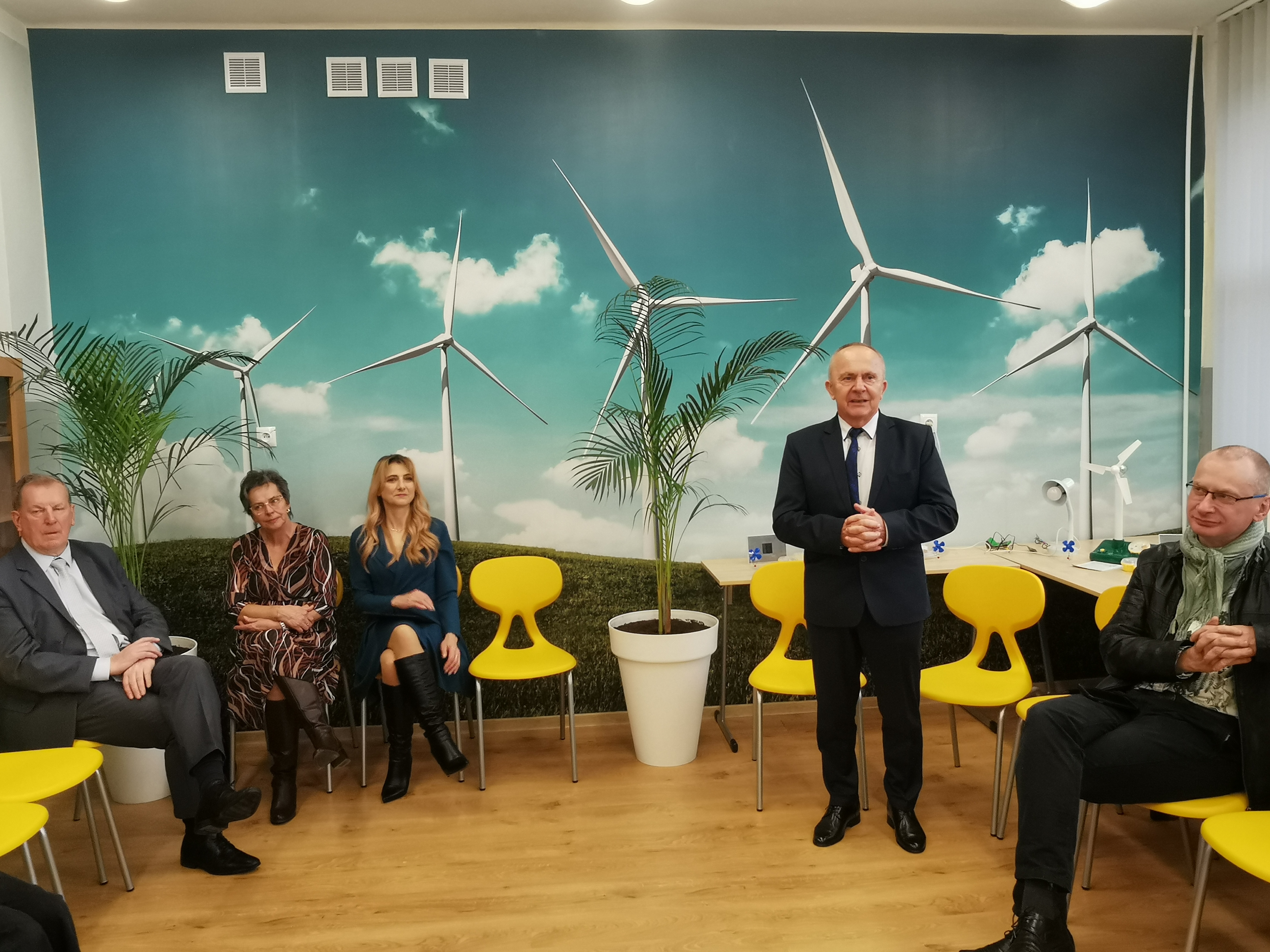 Wystąpienie Wójta Gminy Wielgie podczas uroczystości