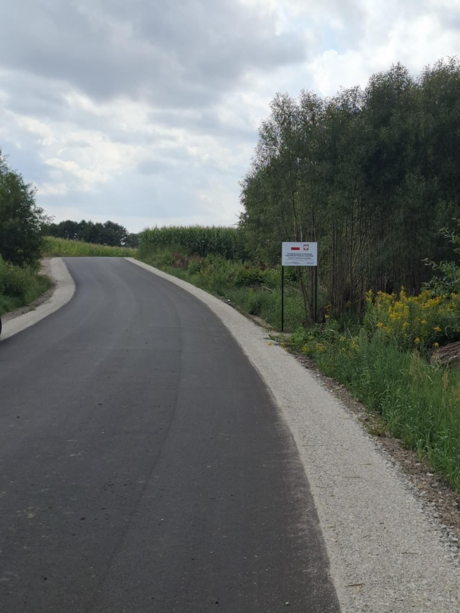 Zakończenie inwestycji - Budowa drogi gminnej nr 170807C Witkowo – Czarne