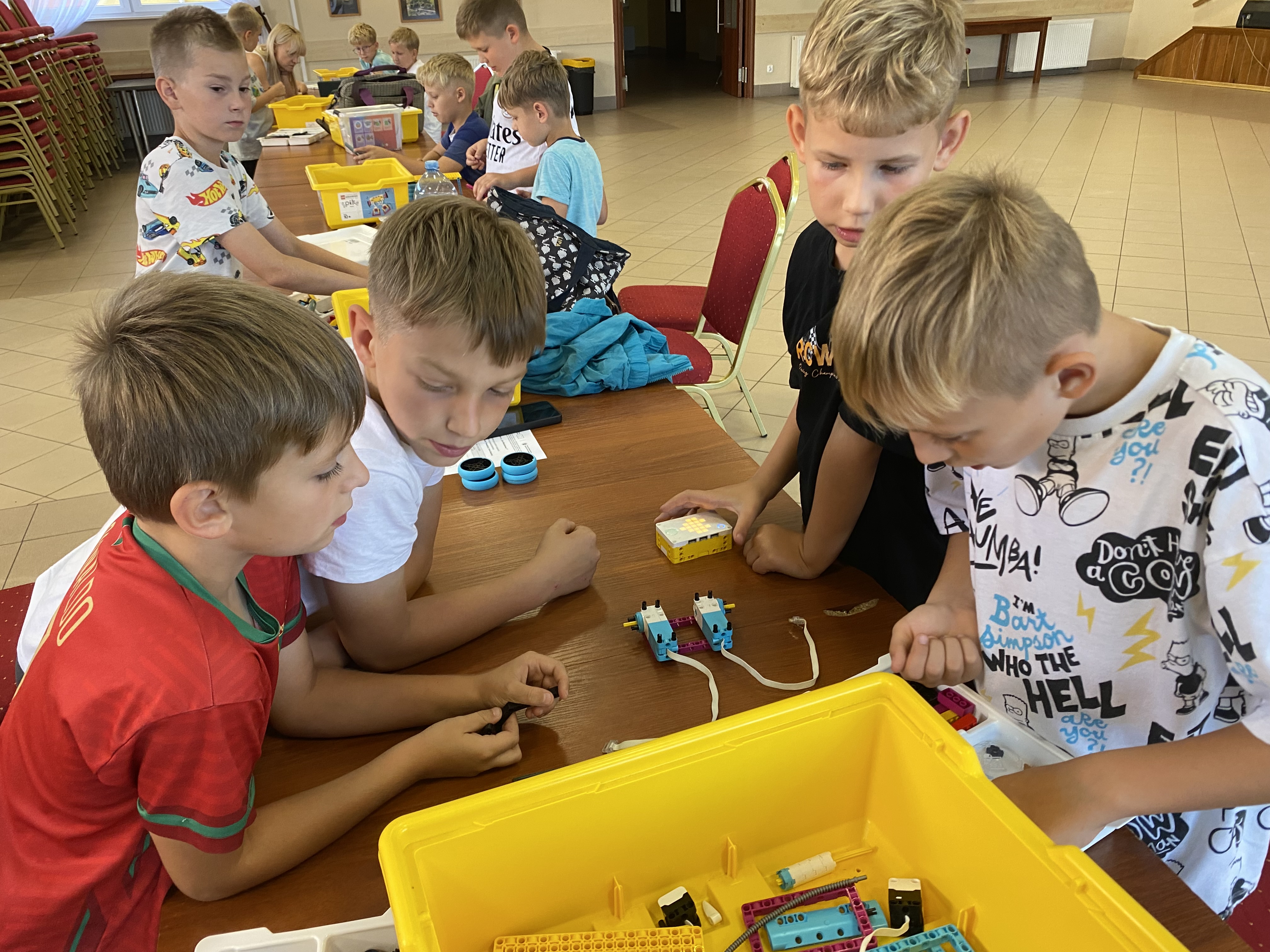 Podsumowanie zajęć wrześniowych w Klubie Młodzieżowym w Wielgiem 1