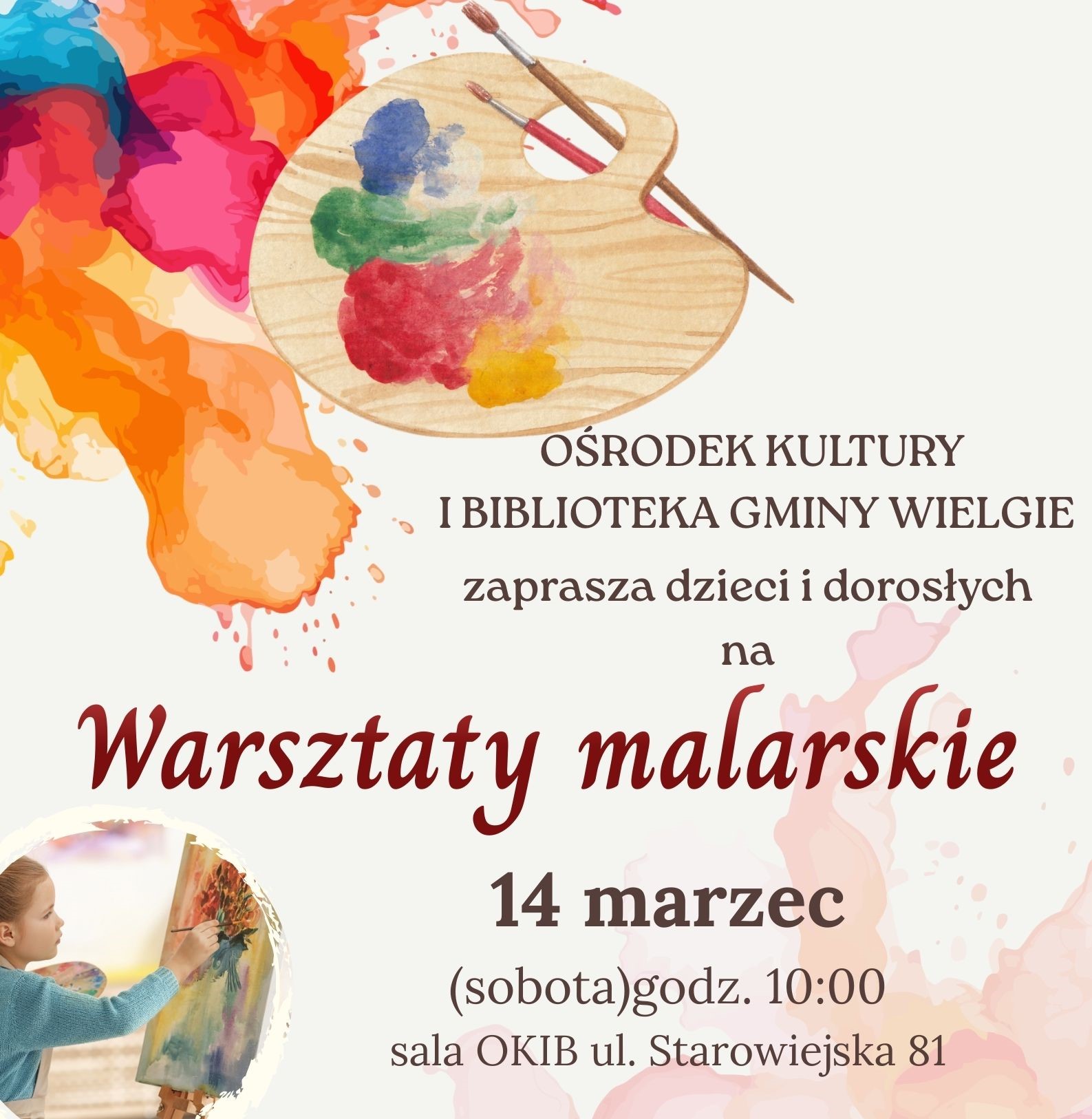 Warsztaty malarskie